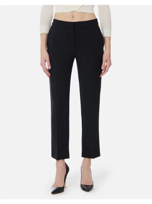 LOGO CHARM PANTS ELISABETTA FRANCHI | PA16661E2110 nero